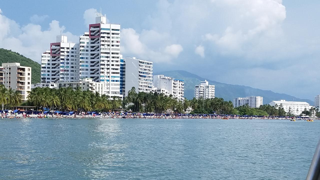 Apartamento 1403 Edificio Karey El Rodadero 圣玛尔塔 外观 照片