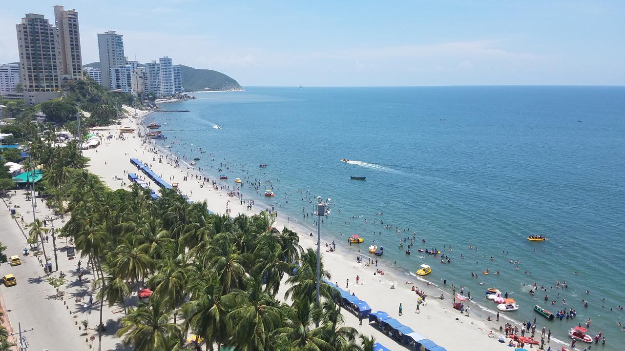 Apartamento 1403 Edificio Karey El Rodadero 圣玛尔塔 外观 照片
