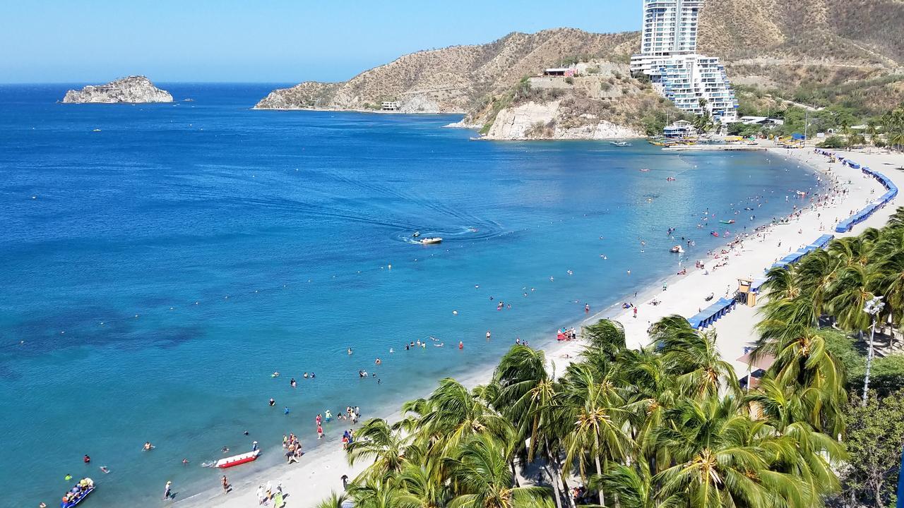 Apartamento 1403 Edificio Karey El Rodadero 圣玛尔塔 外观 照片