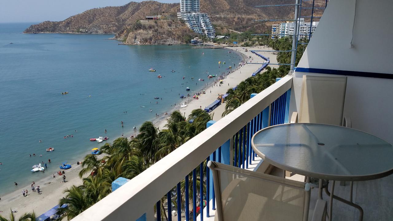 Apartamento 1403 Edificio Karey El Rodadero 圣玛尔塔 外观 照片